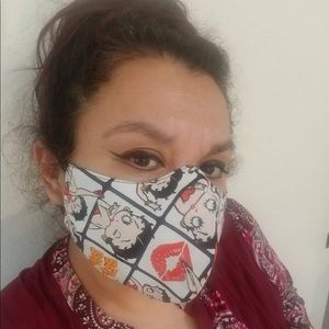 BETTY BOOP FACE MASK WASHABLE